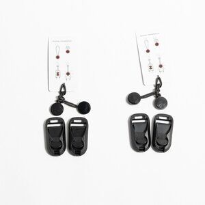 4x Black Peak Design Anchors & 4x Mounts for camera straps